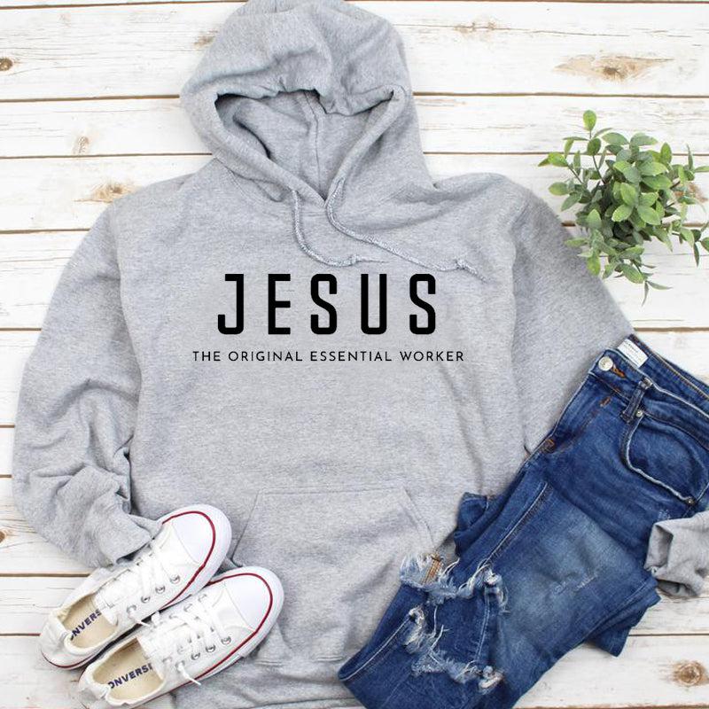 Cheky - Jesus Christian hoody Womens Hoodie Pullovers