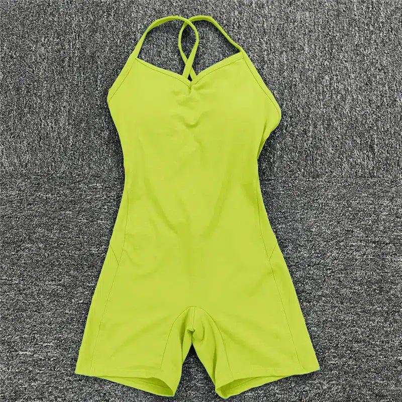 Cheky - Backless Lycra Workout Suit