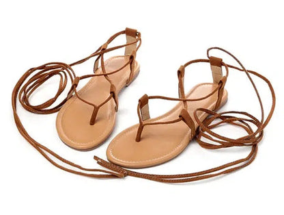 Cheky - Eilyken Summer Roman Sandals Cross-Strap