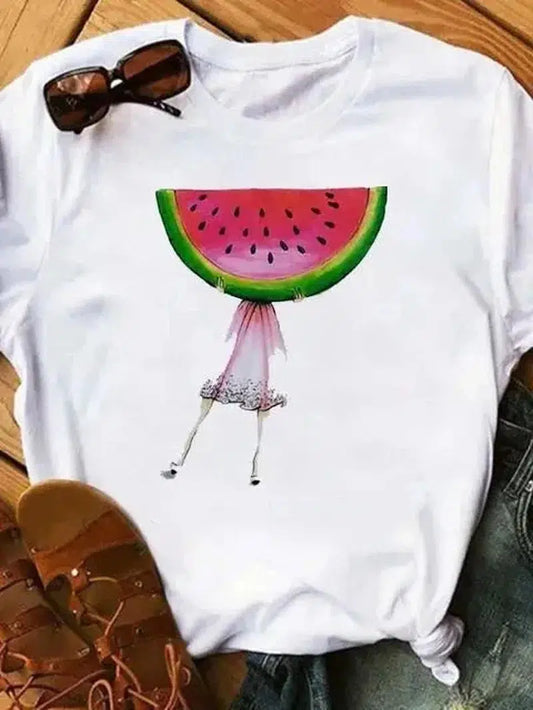 Cheky - Colorful Fruit Summer T-Shirt