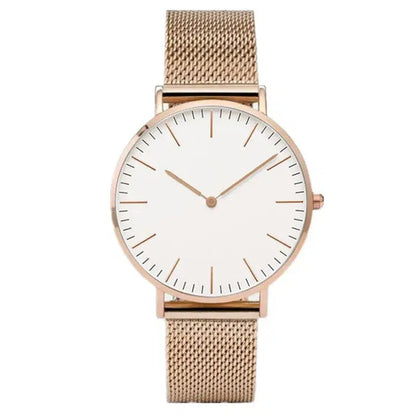 Cheky - Luxury Rose Gold Watch Women Bracelet Watches Top Brand Ladies Casual Quartz Watch Steel Women's Wristwatch Montre Femme Relogio