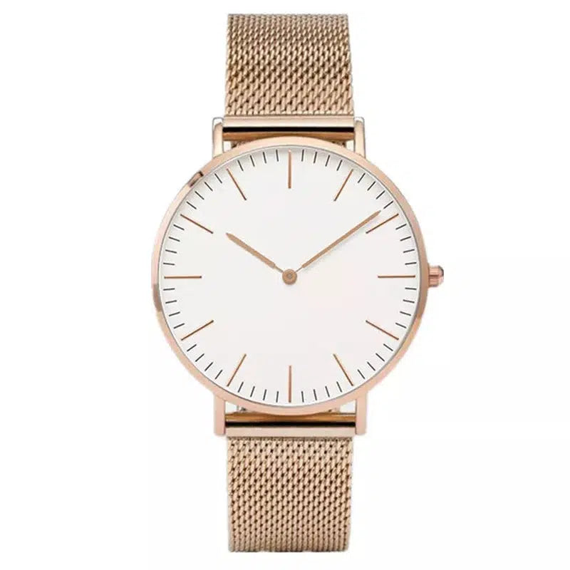 Cheky - Luxury Rose Gold Watch Women Bracelet Watches Top Brand Ladies Casual Quartz Watch Steel Women's Wristwatch Montre Femme Relogio