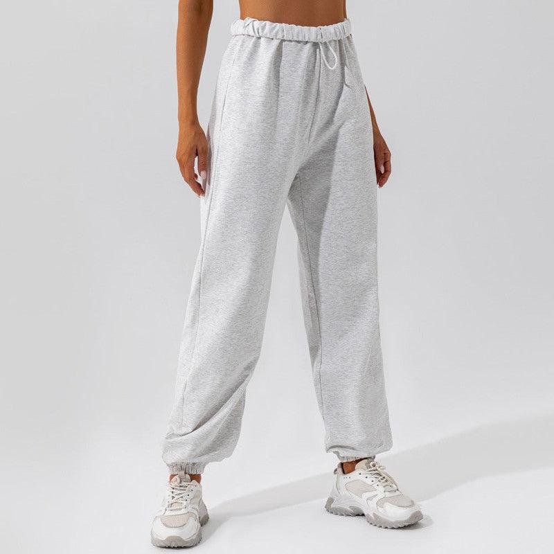 Cheky - Waistband Loose Fitting Sports Pants