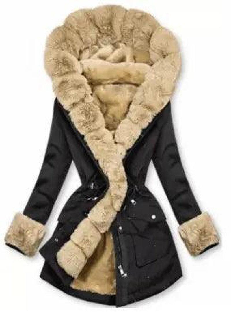 Cheky - European And American Autumn And Winter Women's Warm Fur