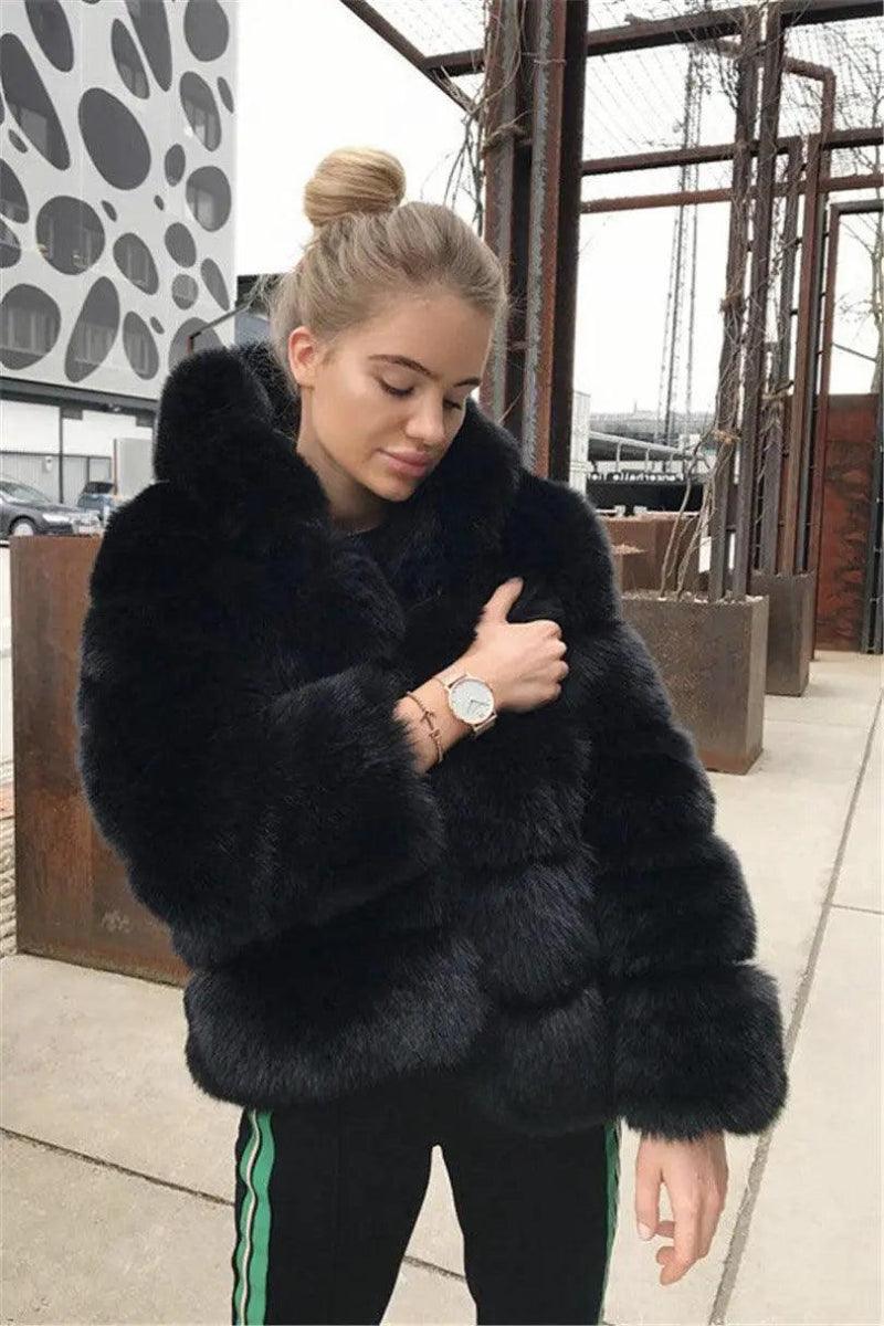 Cheky - Faux fur jacket