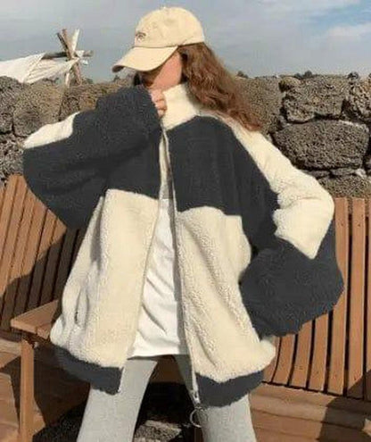 Cheky - Lamb wool coat