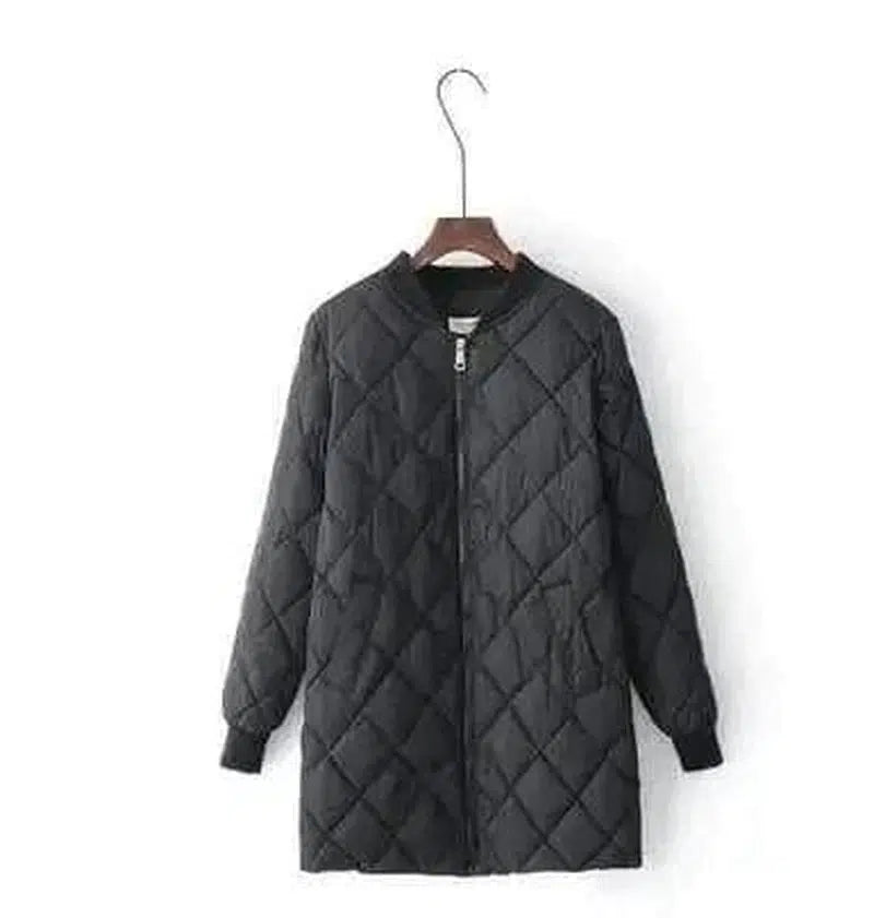 Cheky - Long Style Cotton Padded Coat 2