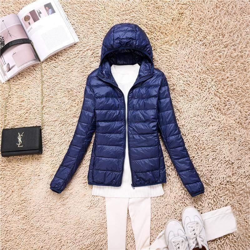 Cheky - Loose Jacket Plus Fat Plus Size Light And Thin Down Jacket