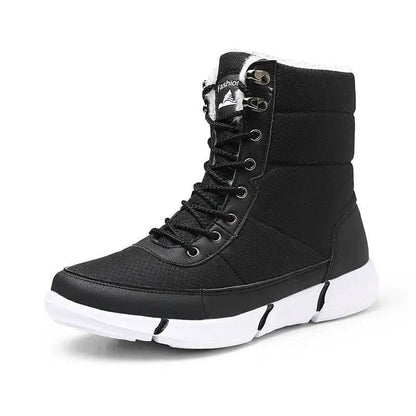 Cheky - New High-top Plus Velvet Padded Snow Boots Women